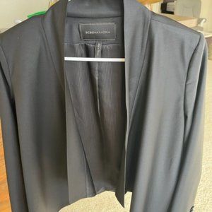 BCBG MaxAzria Black Womans Modern Blazer